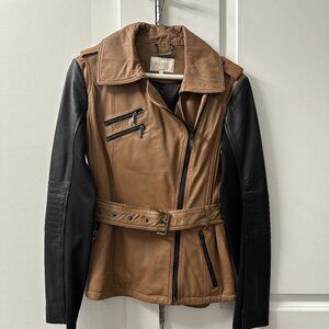 Laundry Belted Women's Leather Jacket